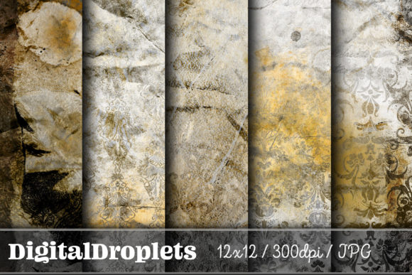 Antique Damask Prints Vol. 1.2: Elevate Your Design Projects