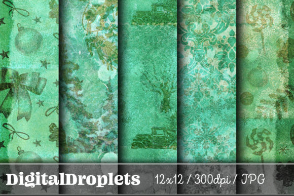 Christmas Shine Vol. 6: Vintage Textures for Modern Design