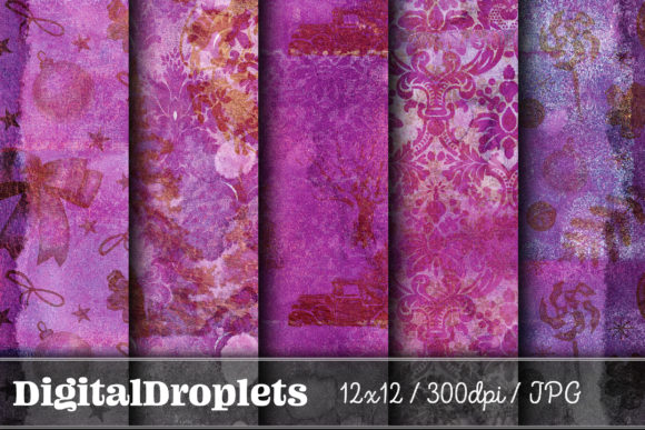 Christmas Shine Vol. 7 | Collection: Vintage Textures for Modern Design