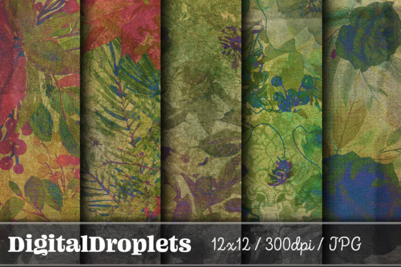 Gilded Flowers Vol. 15: A Gothic Floral Collection for Design