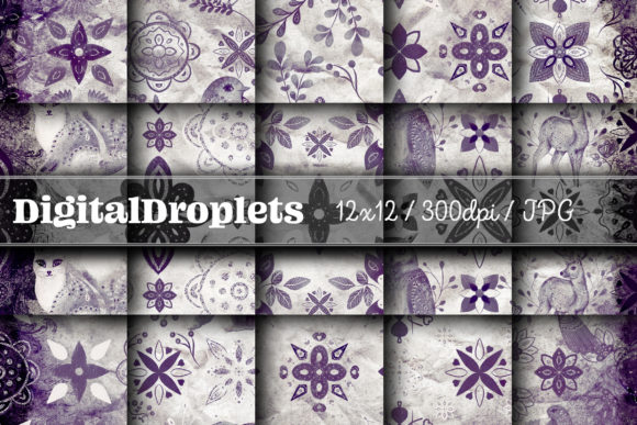 Nordic Christmas Vol. 11 | Vintage Pattern Paper Set