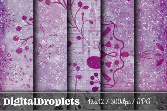 Winter Sparkle Vol. 8: Nordic Textures for Vintage Design